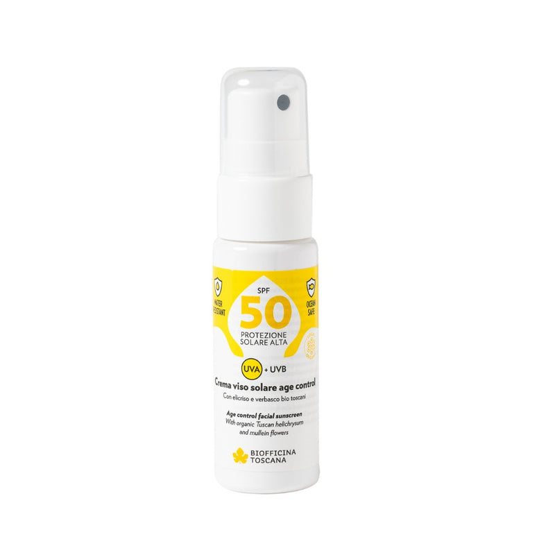 Crema Solare Viso Age Control spf50 Biofficina Toscana