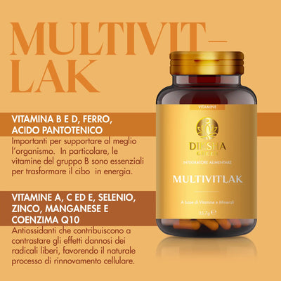 MultivitLak - attiva i processi metabolici Diksha Green