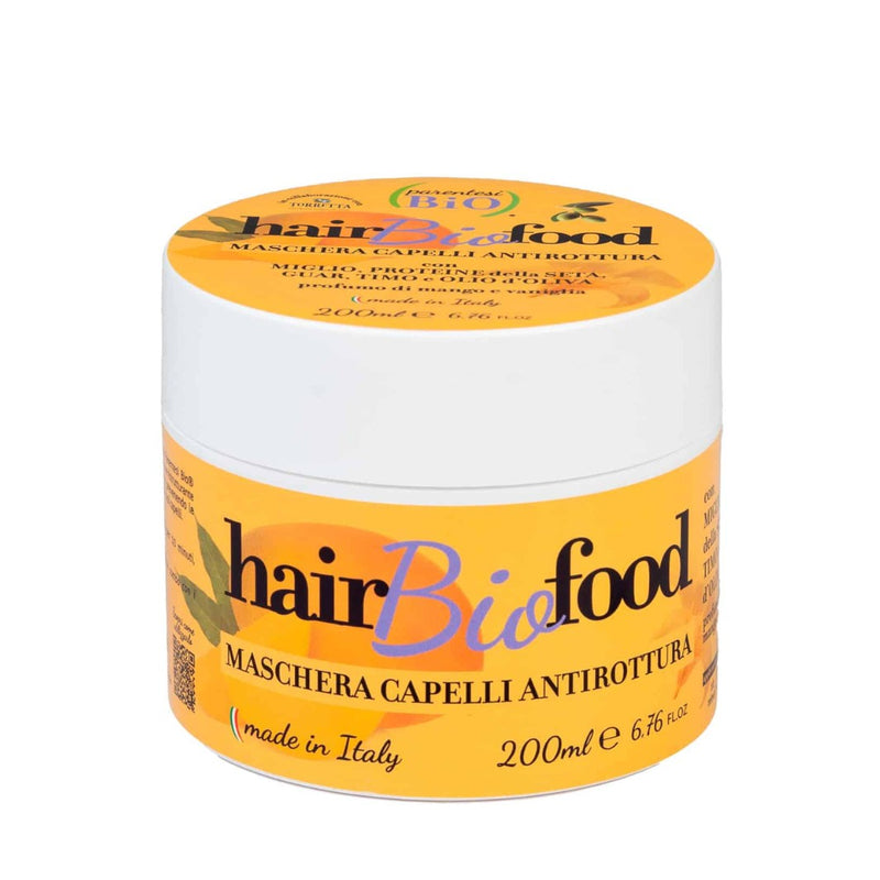 Maschera Capelli Antirottura Hair Bio Food Mango e Vaniglia Parentesi Bio