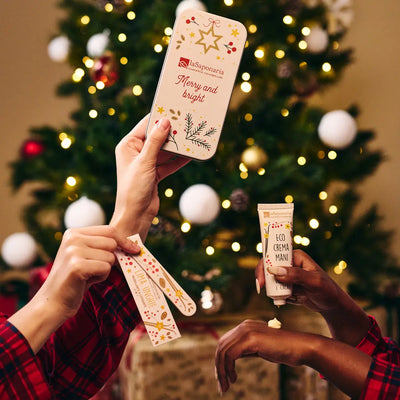 Scrigno Crema Mani Vaniglia e Cacao + limetta unghie La Saponaria