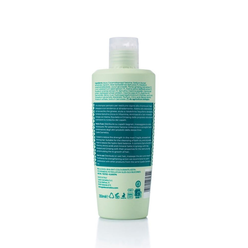 Shampoo Rinforzante con Spirulina Gyada Cosmetics