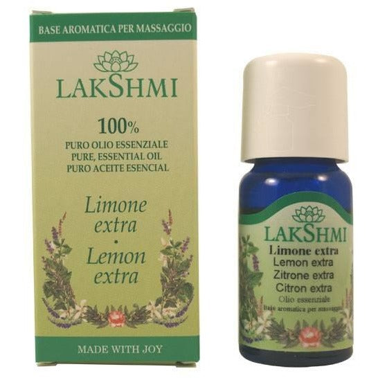 Limone Extra Olio Essenziale Lakshmi - BellaNaturale Bioprofumeria