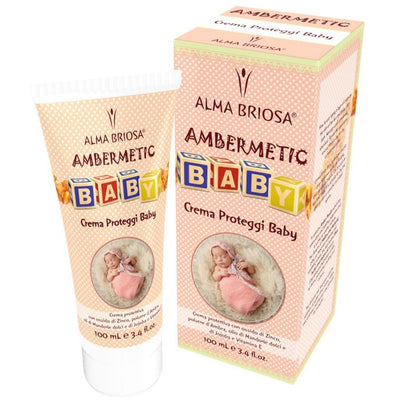 Crema Proteggi Baby con ambra Alma Briosa BellaNaturale Bio Profumeria Bioprofumeria