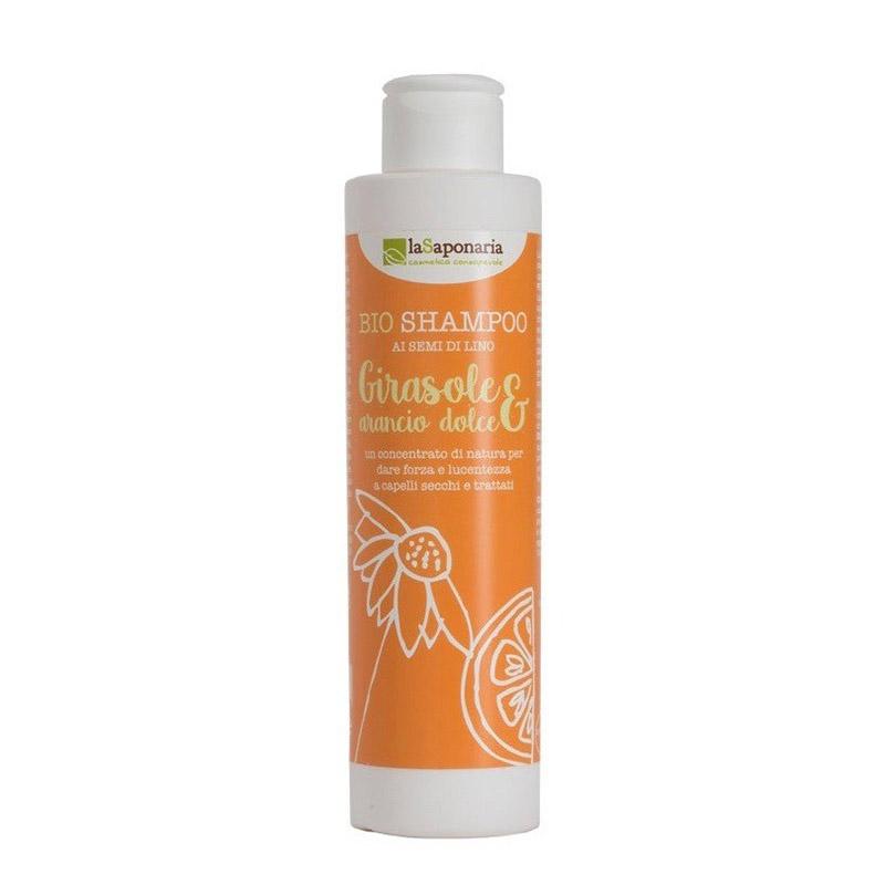 La Saponaria Shampoo Girasole e Arancio Dolce - BellaNaturale Bioprofumeria