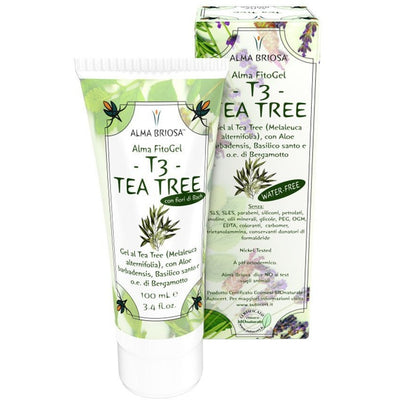 Gel Tea Tree Alma Briosa BellaNaturale Bio Profumeria Bioprofumeria